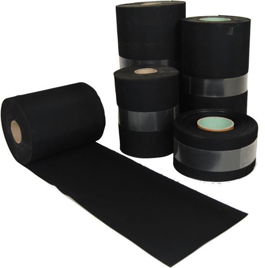 Picture of EPDM strook - 1mm/100cm - 25 LM