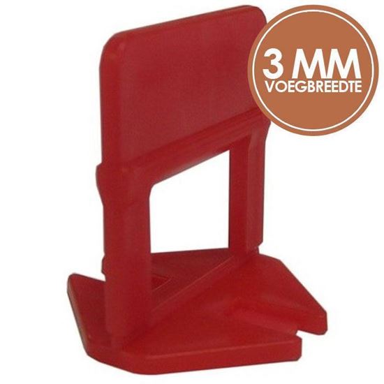 Picture of Raimondy delivery system (RLS) clip add 3mm tile 3-12mm 500st/bag