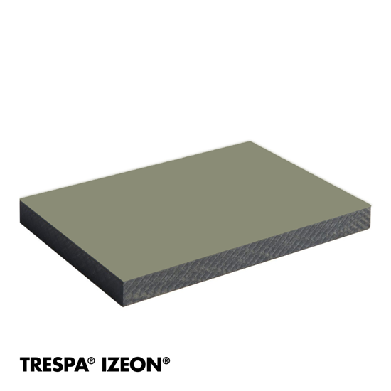 Afbeelding van Trespa Izeon - 7030 Steengrijs - 3,05X1,35 6mm - 1 zijdig