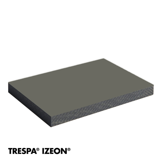 Image sur Trespa Izeon - 7039 Quartz grijs - 3,05X1,35 6mm - 1 zijdig