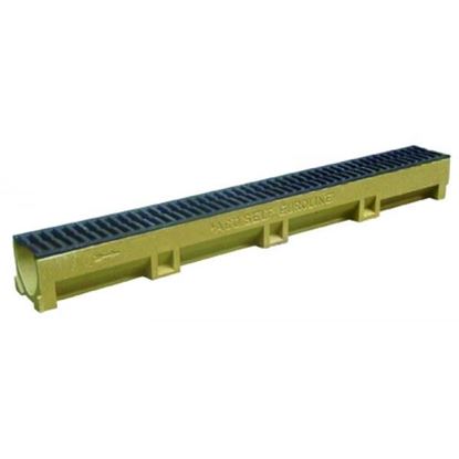 Picture of Aco Self Euroline gutter 1000 mm incl cast-iron slot diffuser