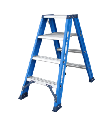 Afbeeldingen van Hercules ladder dubbel - 5 treden