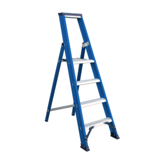 Afbeelding van Hercules ladder dubbel - 4 treden