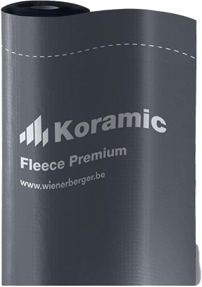 Afbeeldingen van Korafleece Premium onderdakfolie 1,5 m x 50 m = 75 m²/rol