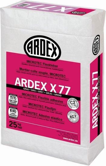 Image sur Ardex X 77 tegellijm binnen/buiten 25 kg