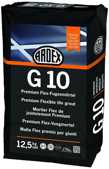 Image sur Ardex G10 Flex voegmortel anthraciet  12,5 kg