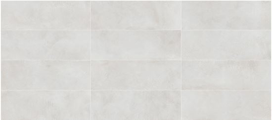 Picture of wall tiles Saloni - Metallo blanco 30x90