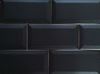 Picture of Metro wall tiles 7,5x15 - 1m2 white / black matt