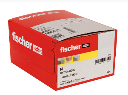 Picture of Ficher Nailplug - 8.00 x 120/80 S