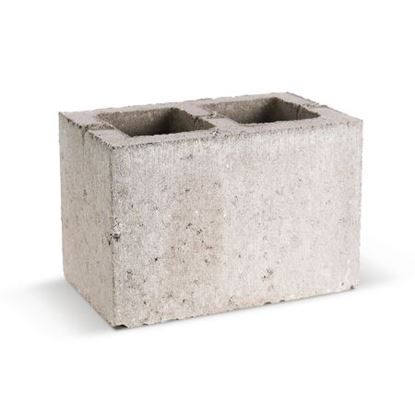 Picture of concrete block 29x19x19 cm hollow 