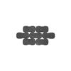 Image de Betonklinker waterdoorlatend - 22 x 11 x 8cm - zwart