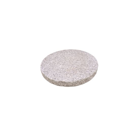 Afbeeldingen van Graniet g603 stapstenen diam 30x3 cm