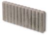 Afbeeldingen van PALISSADE BOORDSTEEN 50X20X6 ROND GRIJS