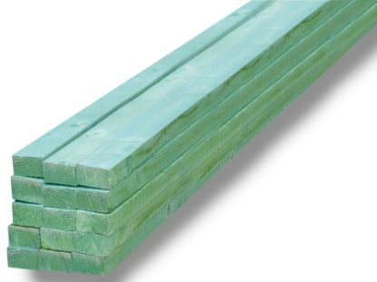 Image de Contre-latte vert imprégné - 15 x 30mm