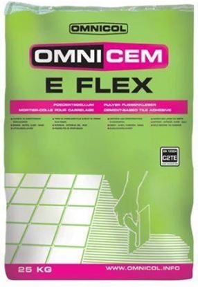 Picture of Omnicem E Powdered Tile Adhesive 25 KG Grey Flex