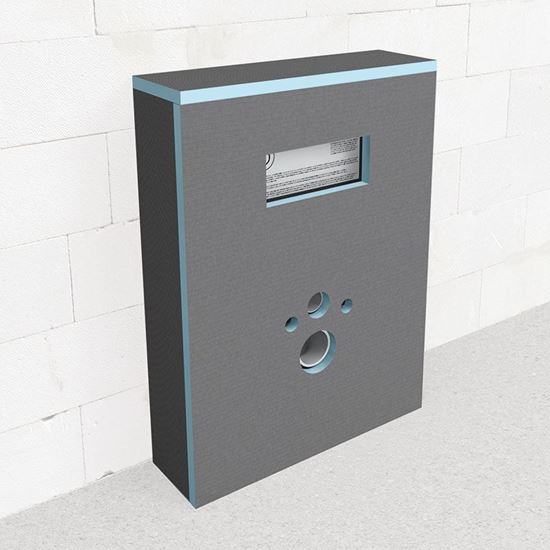 Picture of Wedi I-board 1245x1200x20 mm pre-drilled sanitary wall board