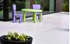 Afbeeldingen van Ebema Style&Stone Megategel Smooth 100x100x4cm cream velvet