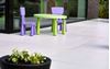 Afbeeldingen van Ebema Style&Stone Megategel Smooth 100x100x6cm cream velvet