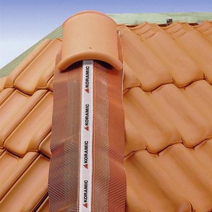 Afbeeldingen van Ventilerende ondervorst rood 30 cm x 5m
