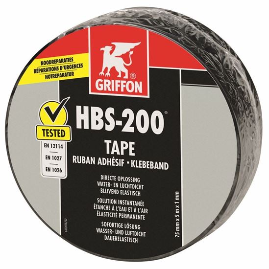 Afbeeldingen van Griffon HBS-200® Tape Rol 7,5 cm x 5 m