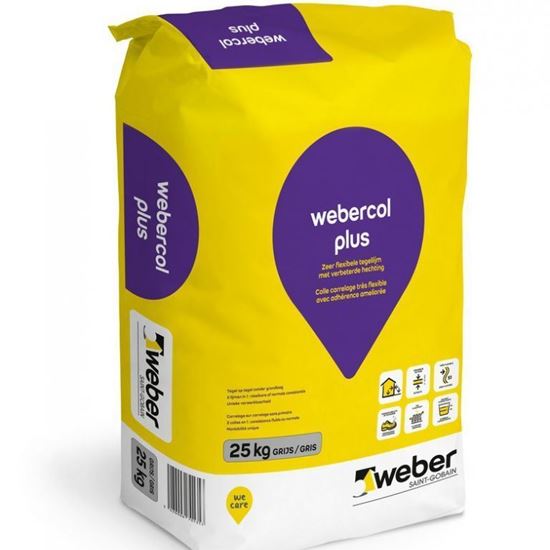 Afbeeldingen van Webercol plus grijs 25kg