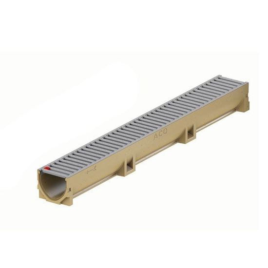 Afbeeldingen van Aco euroline 100 shadow grey 1m