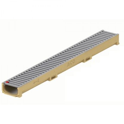 Picture of Aco euroline 60 Shadow Grey 1m with grating