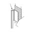 Picture of End profile L=3M Alu C61 Swedish Red