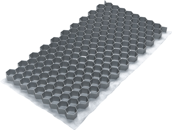Afbeeldingen van Grindmat ECCOgravel 160 x 120 x 40 cm Grijs