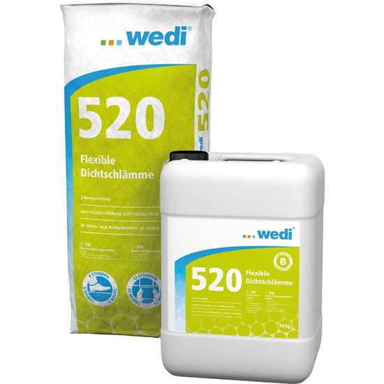 Afbeeldingen van Wedi 520 flexibele afdichtmiddelen 30kg