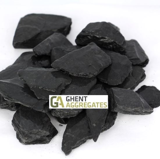 Afbeeldingen van Black Slate 30/60 bigbag 1500kg