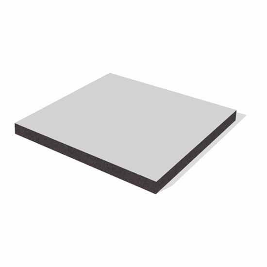 Afbeeldingen van Trespa Izeon - 7035 Light Grey - 3,05X1,35 6mm - 1 zijdig