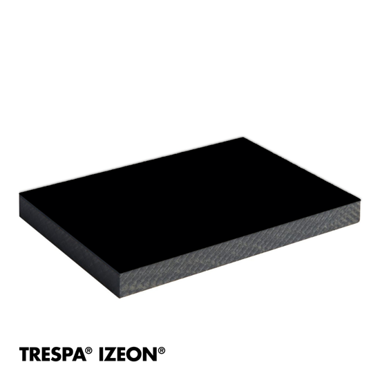 Afbeeldingen van Trespa Izeon - 9005 Zwart - 3,05X1,35 6mm - 1 zijdig