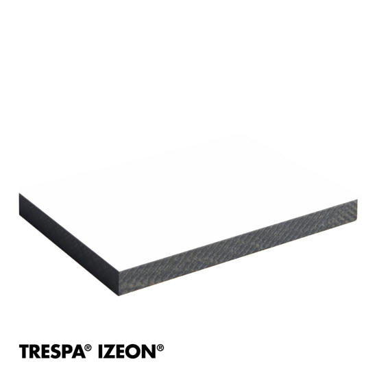 Afbeeldingen van Trespa Izeon - 9010 Wit - 3,05X1,35 6mm - 1 zijdig