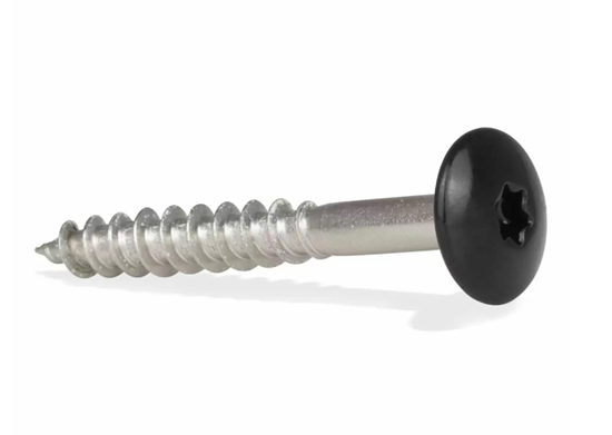 Afbeeldingen van Trespa Schroeven 35mm - 9005 Zwart - 100 ST