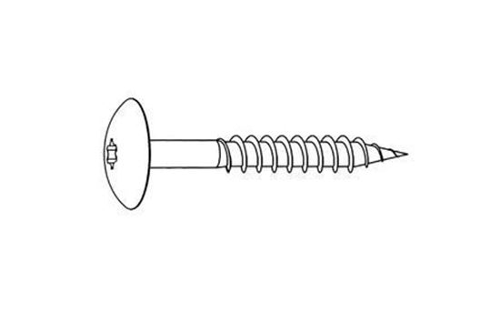 Afbeeldingen van Trespa Schroeven 35mm - A03.0.0 Wit  - 100 ST