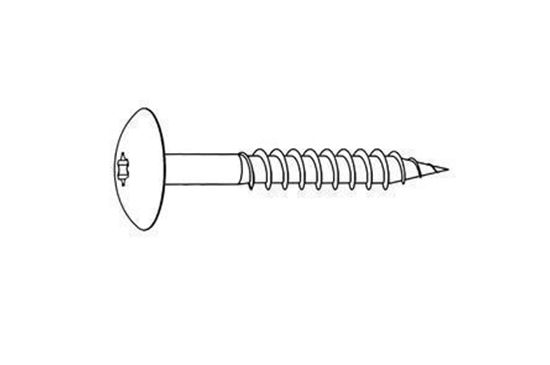 Afbeeldingen van Trespa Schroeven 35mm - A25.8.1 Antraciet grijs  - 100 ST