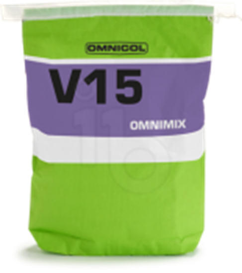 Image de Omnicol V15 omnimix grijs zak 25 kg