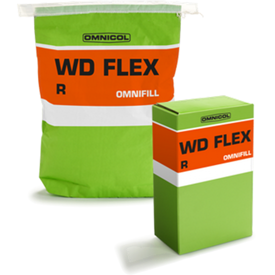 Afbeeldingen van Omnicol WD Flex R omnifill manhattan grey doos 5 kg