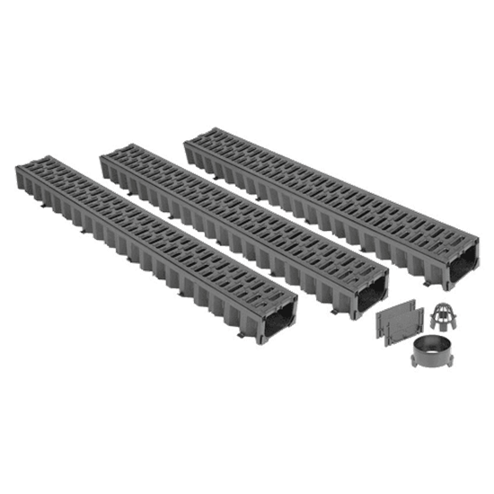 Afbeeldingen van Aco Hexdrain Garagepack 3 mt