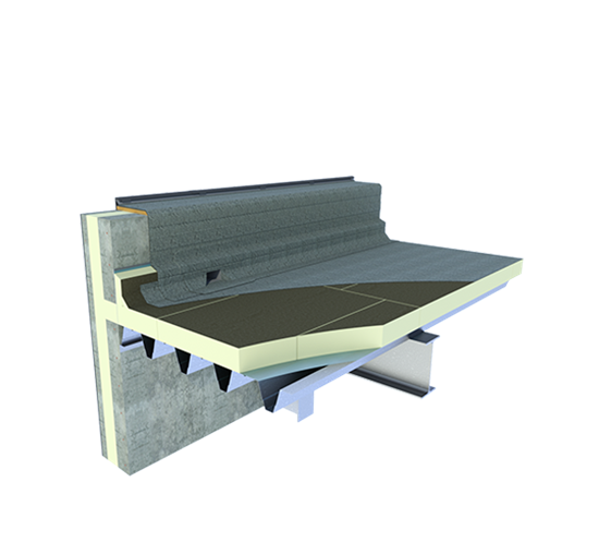 Afbeeldingen van Utherm roof Pir B Unilin 8CM 120/60 - RW 3.05   4.32M2/PAK