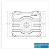 Image de Rechthoekige regenwaterput 1500L