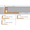 Picture of SCHLUTER SCHIENE AE60 2.5M END PROFILE