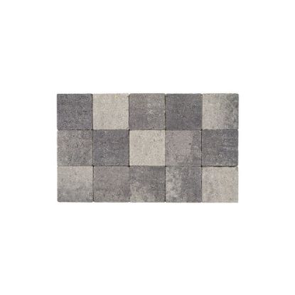 Picture of BOUWPUNT TUMBLED CLINKER 15X15X6 GREY-BLACK