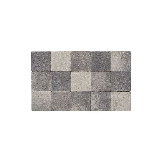 Picture of BOUWPUNT TUMBLED CLINKER 15X15X6 GREY-BLACK