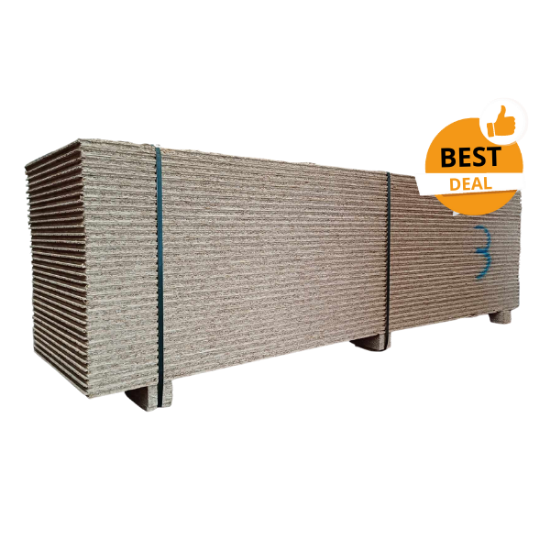 OSB LOT03 - 2.50x0.63 M 22MM T+G 32ST