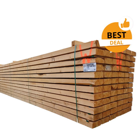 Houten balken lot p8 63 x 175 lengte 5 m 