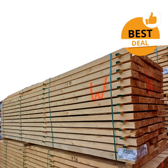 Houten balken lot p19 63 x 175 lengte 4 m