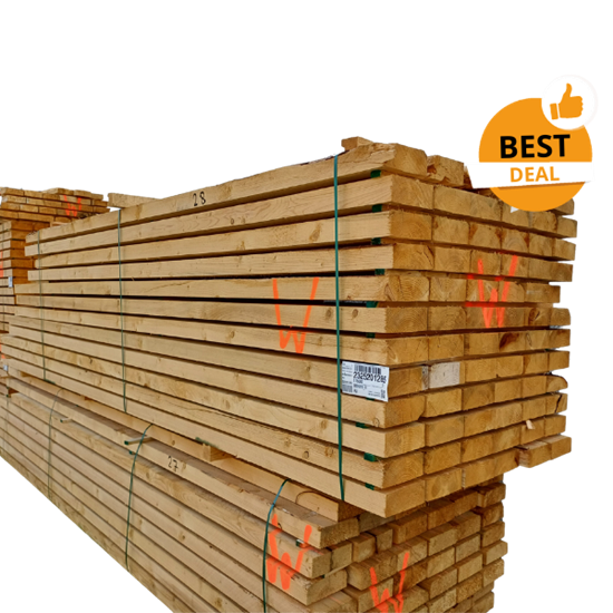 Houten balken lot p28 75 x 200 lengte 3.90 m