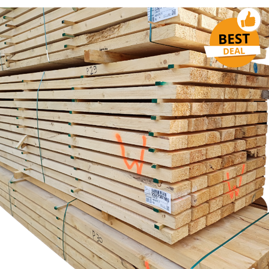 Houten balken lot p29 65 x 152 lengte 4 m 